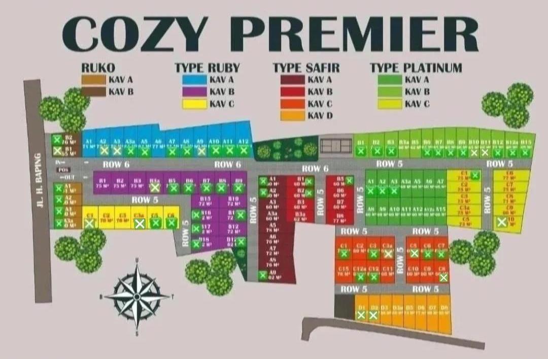 Site Plan Cozy Group